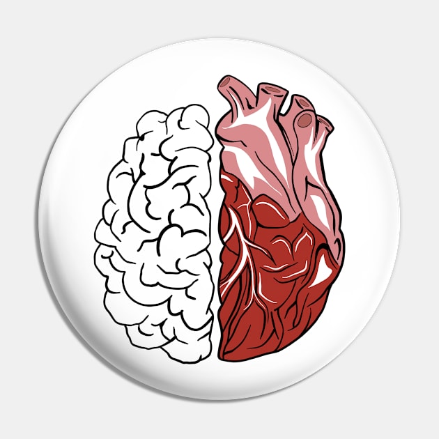 Heart and mind Pin by ro83land