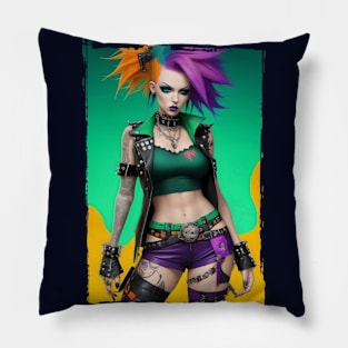 Punk Is Not Dead 1 Pillow