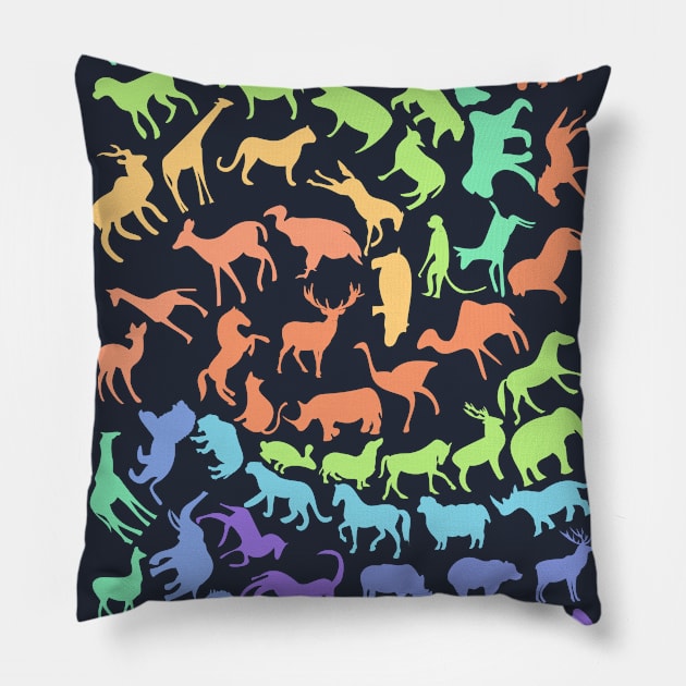 Cute Animals Pillow by PallKris