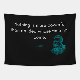 Victor Hugo Quote Tapestry