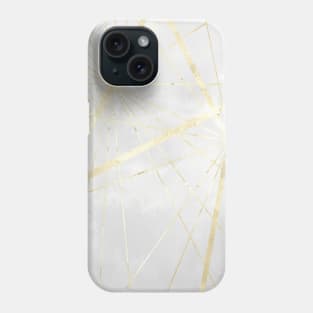 Net of golden spider Phone Case