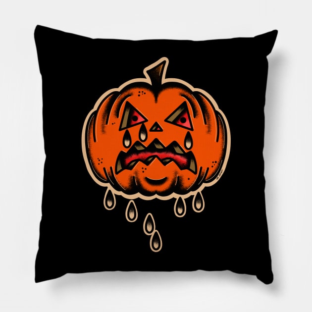 Sadboy pumpkin Pillow by LEEX337