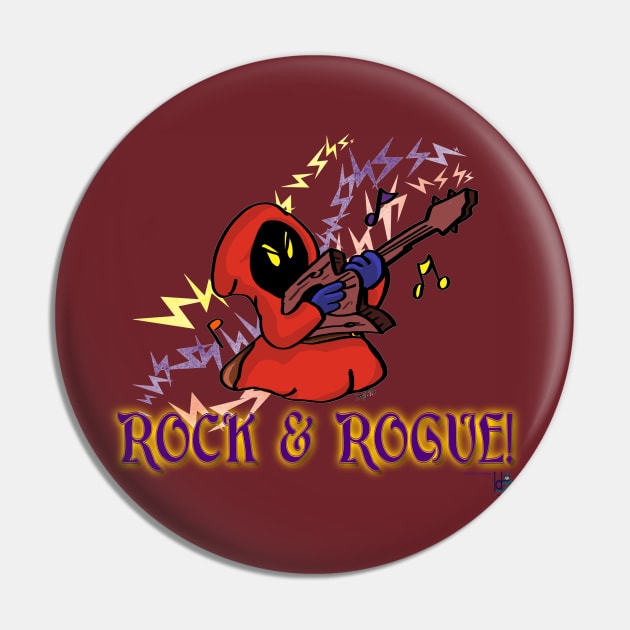 Rock & Rogue Pin by skrbly