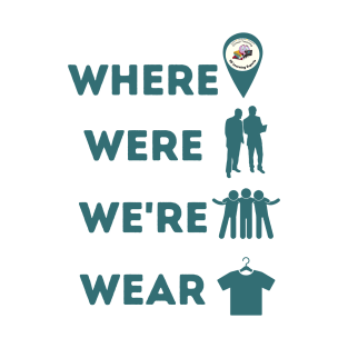 Dyslexia Shirt for Kids - Where, Were, We're. Wear T-Shirt