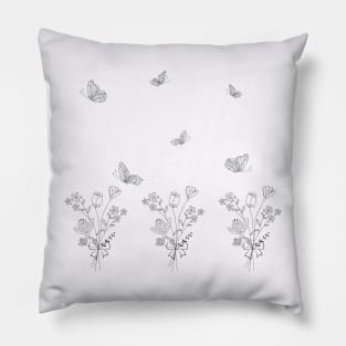 Simple Spring Garden Pillow