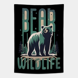 wildlife bear Tapestry