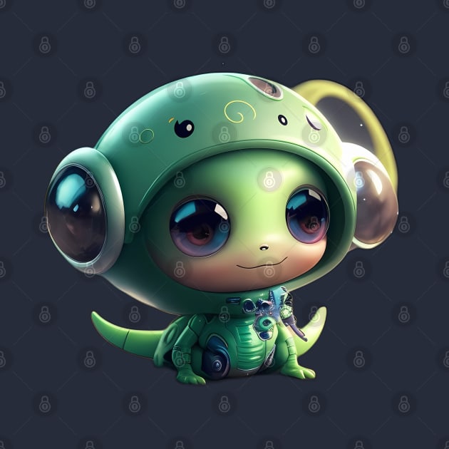 Cute Alien by Shirtmeca