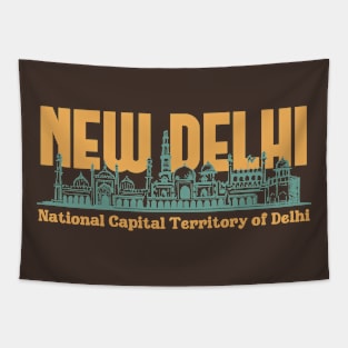 New Delhi - India Tapestry