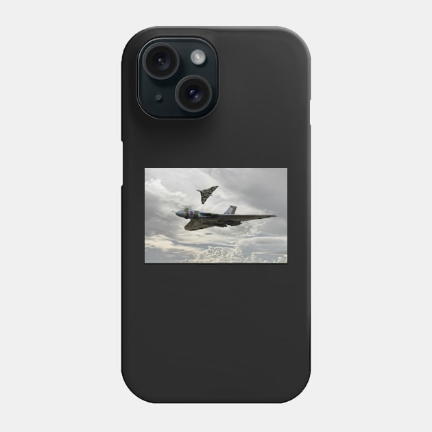 Vulcans Mission Phone Case by aviationart