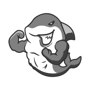 Muscular dolphin T-Shirt