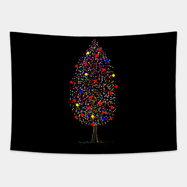 Colorful Tree Tapestry by didibayatee