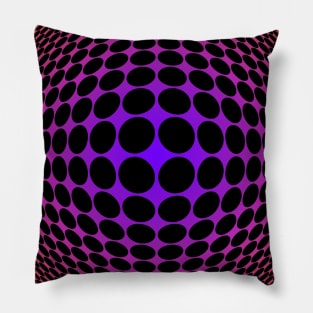 Homage to Vasarely 2 Pillow