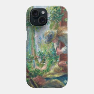 Near the Lake by Auguste Renoir Phone Case