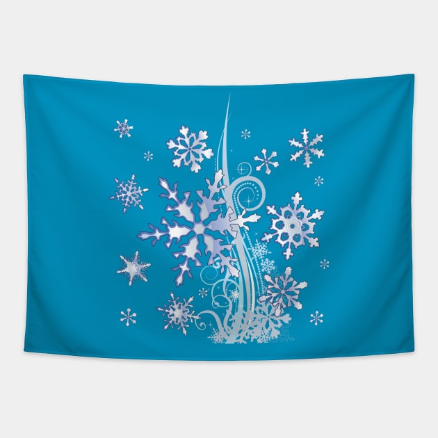 Snow Flares Tapestry by Kidrock96