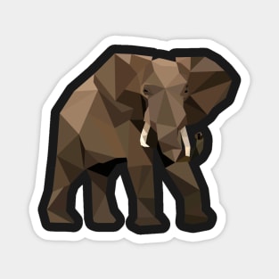 Geo Elephant Magnet