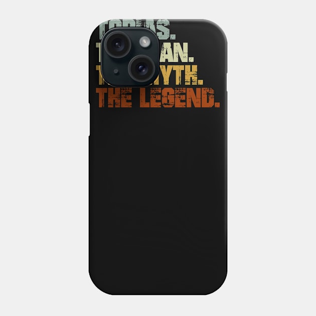 Tobias The Man The Myth The Legend Phone Case by designbym