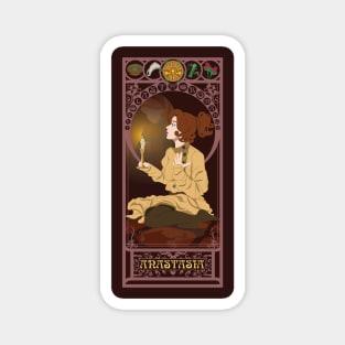 Anastasia - art nouveau Magnet