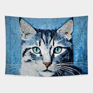 Cat Animal Pet Art Decor Paint Mosaic Tapestry