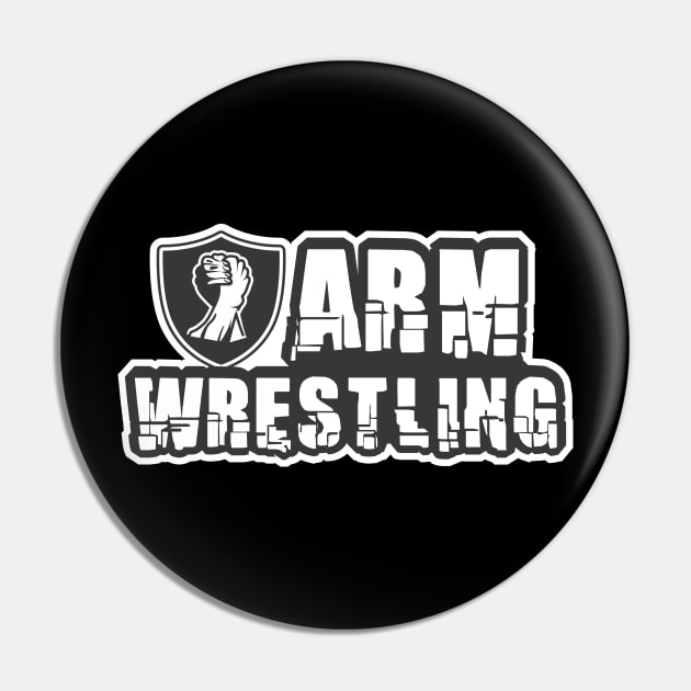 Arm Wrestling Pin by Dojaja