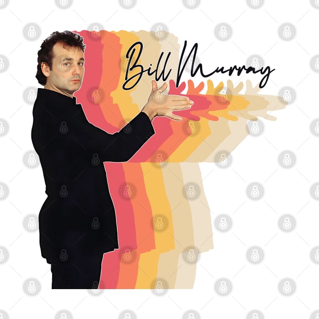 Bill Murray /\/\/ Retro 80s Fan Design by DankFutura