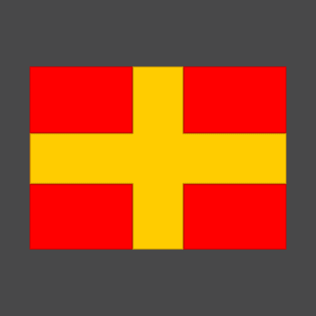 Nautical Flag Code - "No Meaning" by modillion