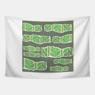 Green Plant Pattern Tapestry