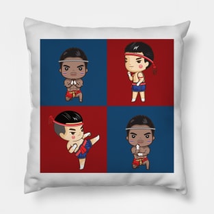 Muay Thai Actions Pillow