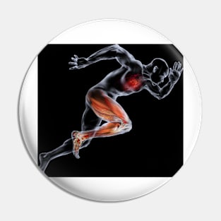 Sprinter, artwork (C006/8073) Pin