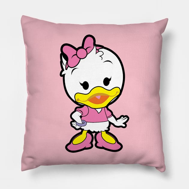 Daisy Duck Chibi Pillow by nataliawinyoto