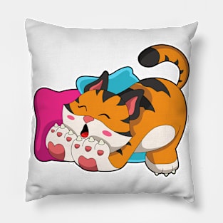 Tiger tired Pillow