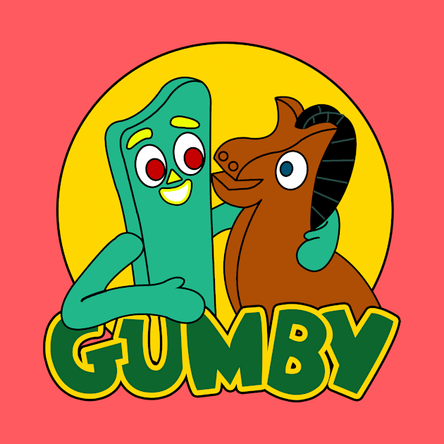 Cute Gumby and Pokey by liora natalia