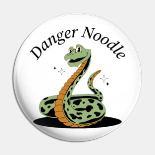 Danger Noodle Snake Pin