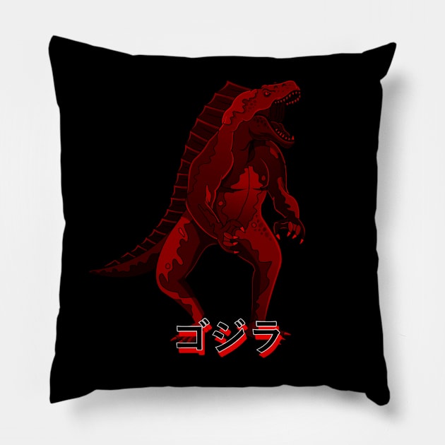 GODZILLA #7 Pillow by QUOT-s