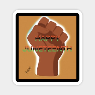 Happy Juneteenth Magnet