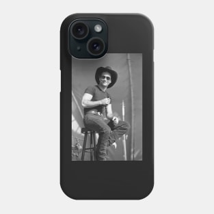 Clint Black BW Photograph Phone Case