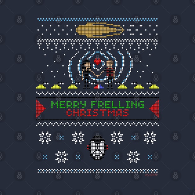 Merry Frelling Christmas Ugly sweater by spritelady