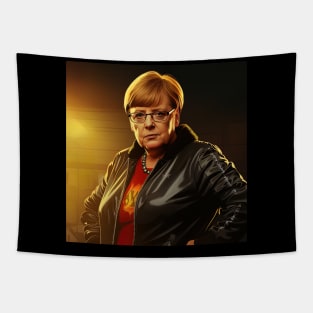 Angela Merkel Tapestry