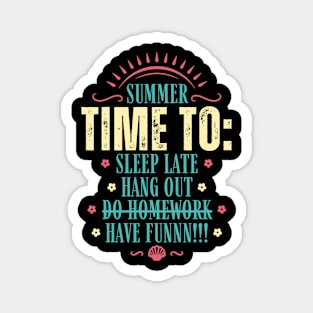 Summer to do list Magnet