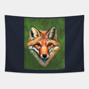 Fox Portrait Tapestry