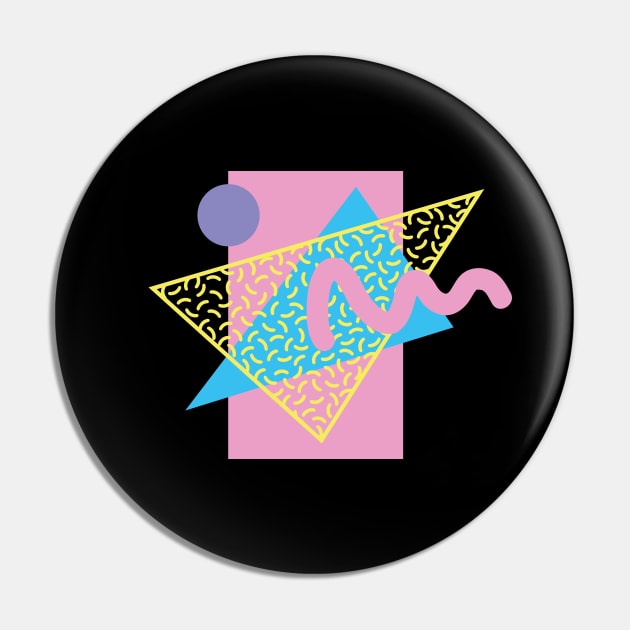 Memphis Pattern 62 / 80s Retro Pin by Studio Memphis Waves