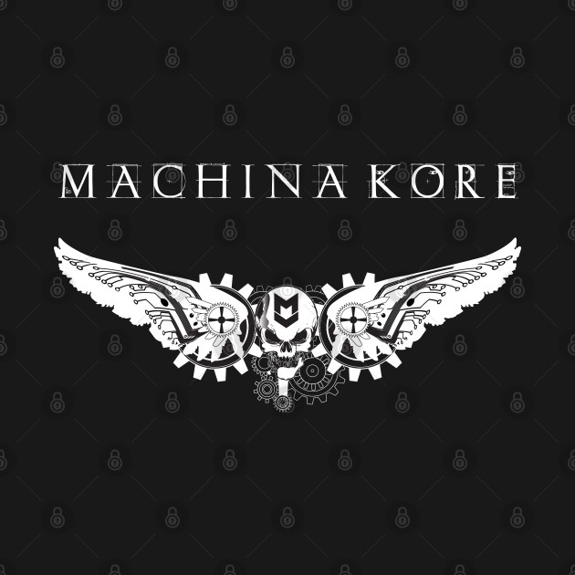 Winged Skull - Custom Backprint "Moro" by Machina Kore