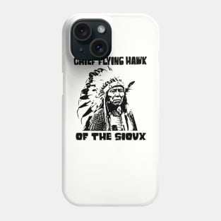 Chief-Flying-Hawk Phone Case