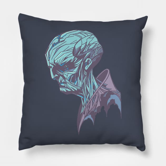 Supreme Leader Snoke - Hologram Colorway Pillow by wwowly