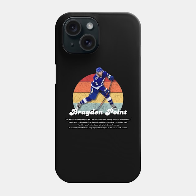 Brayden Point Vintage Vol 01 Phone Case by Gojes Art