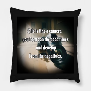 Sad life quotes Pillow