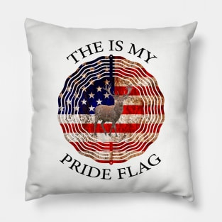 This Is My Pride Flag USA American 4th of July Patriotic Pillow