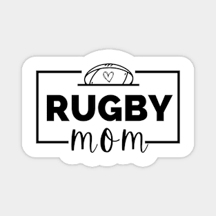 Cute Rugby Mom Magnet