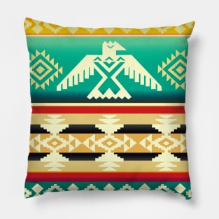 The Eagle | Native American Pattern Pillow