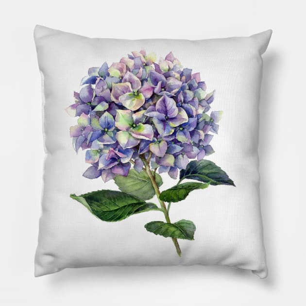 Hydrangea Pillow by Elena_Vavilina