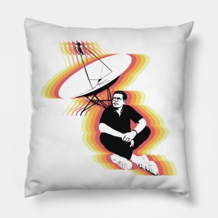 Art Bell --- Retro Fan Art Pillow